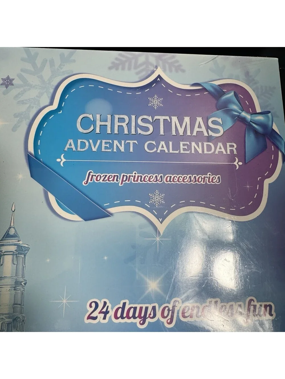 NEW Christmas Advent Calendar FROZEN Princess Accessories 24 Days of Fun Ages 3+